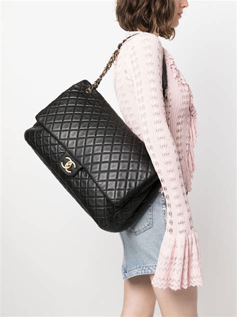 chanel 3 compartment flap bag|chanel flap bag jumbo.